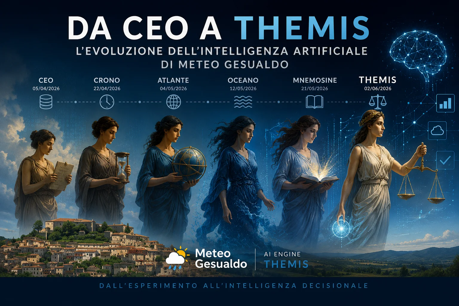 Da Ceo a Themis: come è nata l'intelligenza artificiale di Meteo Gesualdo