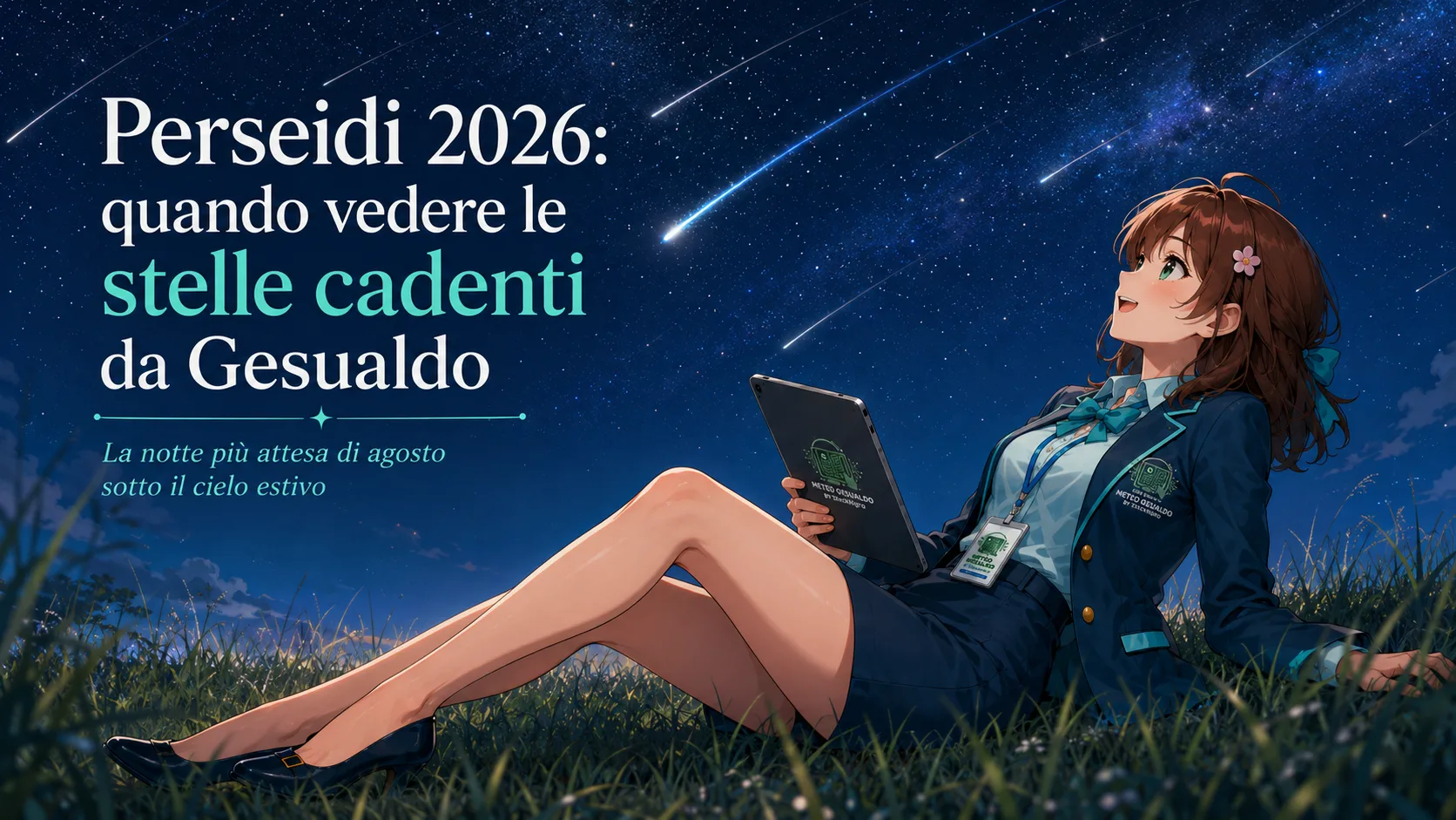 Perseidi 2026: quando vedere le stelle cadenti da Gesualdo e perché quest’anno sarà speciale